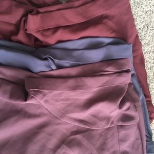 3 Vera Wang short sleeve blouses XL